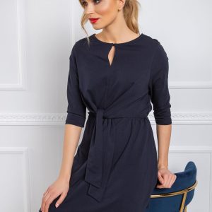 Navy blue dress Esther