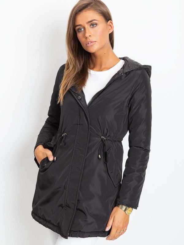 Black Reversible Touch Jacket