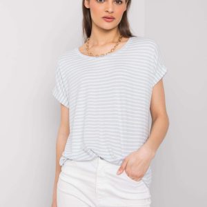 Blue and white striped t-shirt Ximena RUE PARIS