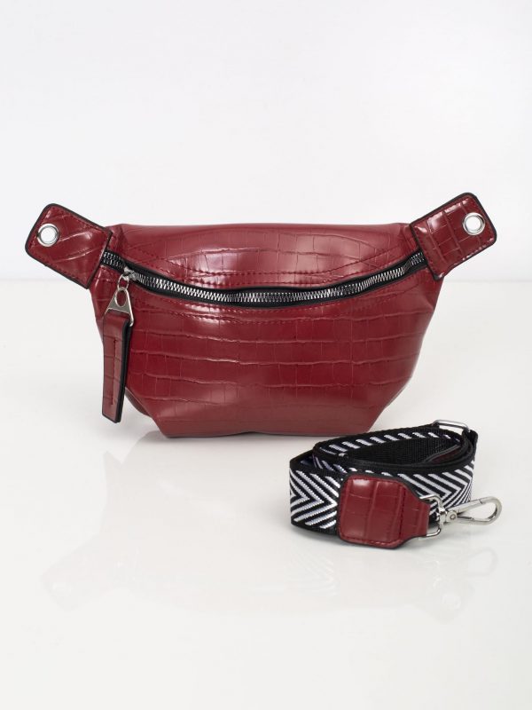 Red kidney sachet with detachable strap