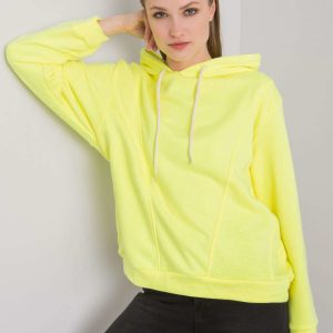 Fluo Yellow Hoodie Emy