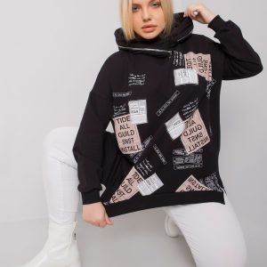 Ives Black Plus Size Hoodie