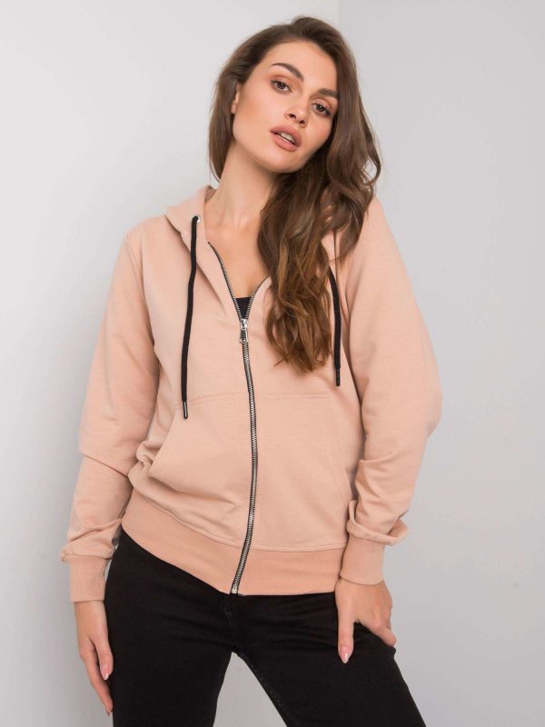 Sachi RUE PARIS Camel Hoodie