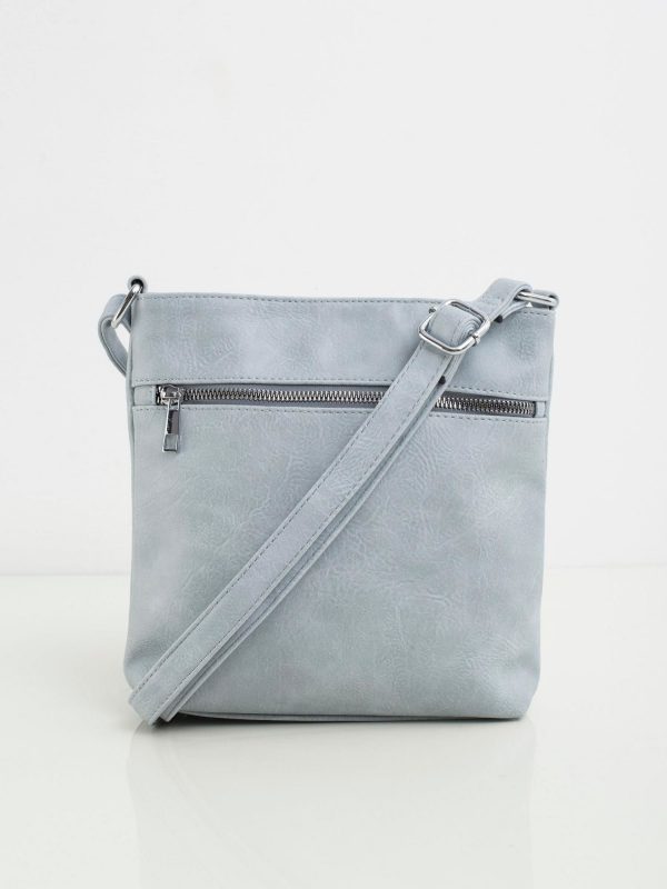 Light Blue Messenger Bag