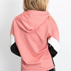 Pink and black Dignity sweatshirt