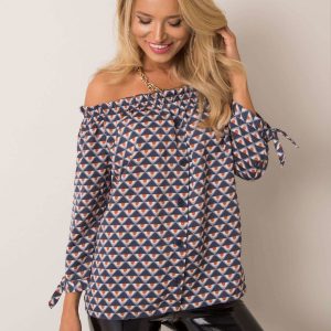 Dark blue blouse Madison SUBLEVEL