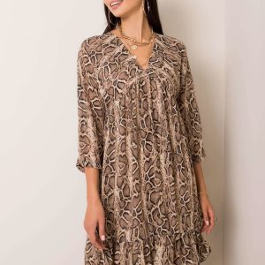 Black and beige dress Maricella