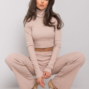 Light beige set with trousers Juberri RUE PARIS