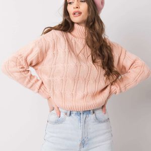 Peach Augusta sweater