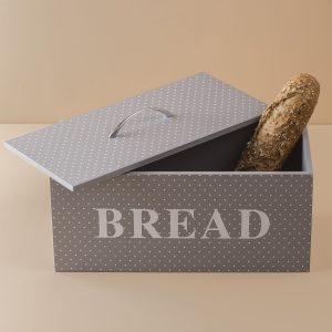 Grey Bread Container