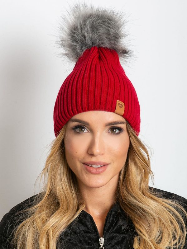 Red Wool Hat