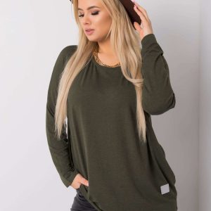 Khaki blouse Paloma