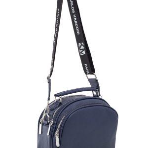 Navy Blue Women's Shoulder Handbag