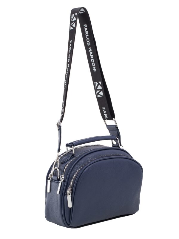 Navy Blue Women's Shoulder Handbag