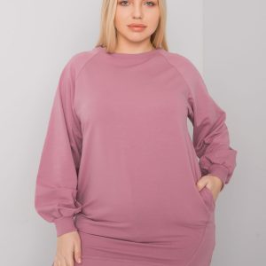 Dirty pink smooth plus size sweatshirt Toledo