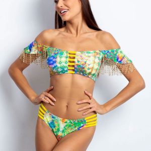 Yellow and green Carnival bikini