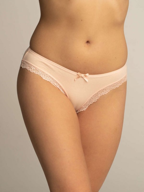 Peach panties for women