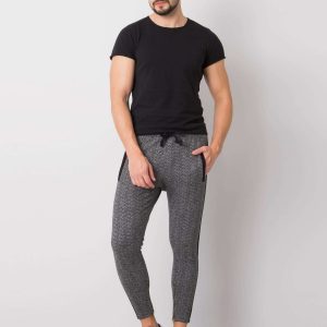 Black and Grey Emerson Men's Sweatpants