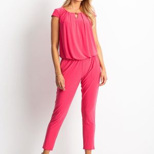 Coral Cheers Jumpsuit