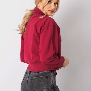 Burgundy sweatshirt Vivian