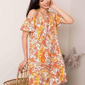 Orange Darling Dress