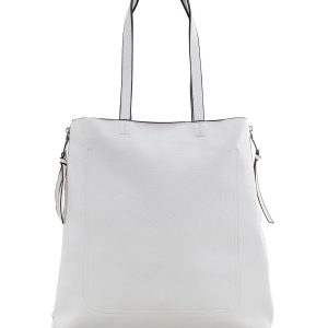 White eco leather bag