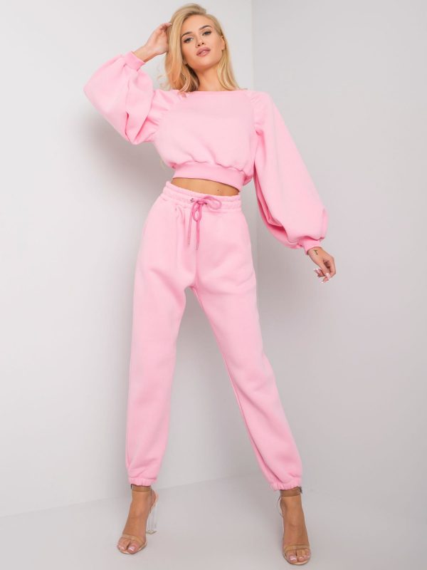 Pink women's two-piece set Constanca RUE PARIS