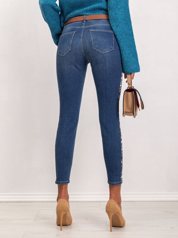 RUE PARIS Blue Swan jeans