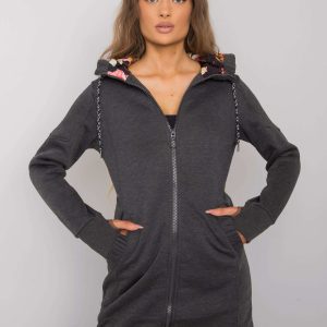 Dark Grey Emilea Zipper