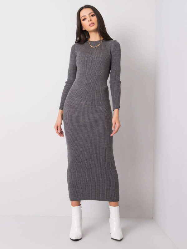 Grey dress Tonia RUE PARIS