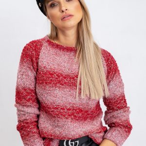 Red Loop Sweater