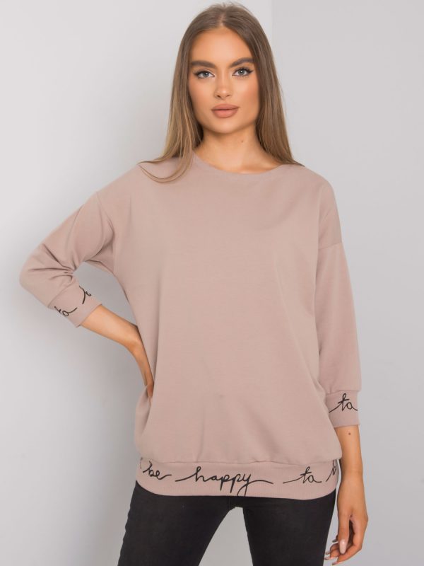 Charliza beige sweatshirt