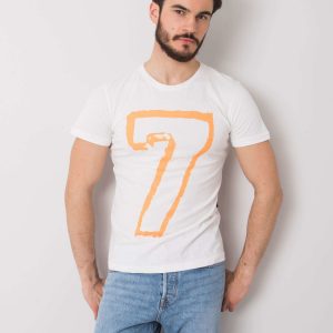 White T-shirt for men cotton Marshall