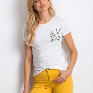 White T-shirt Birdy