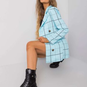 Blue checkered set Terri