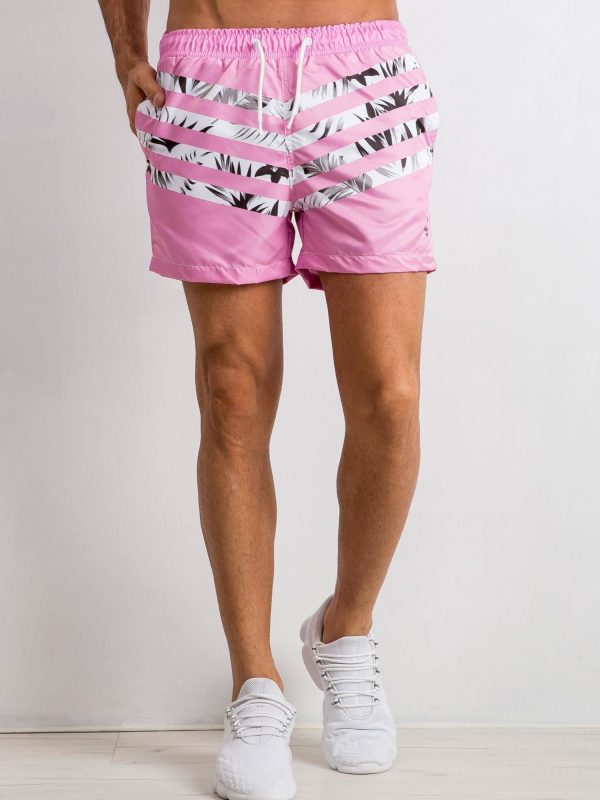 Pink Travis Men's Shorts