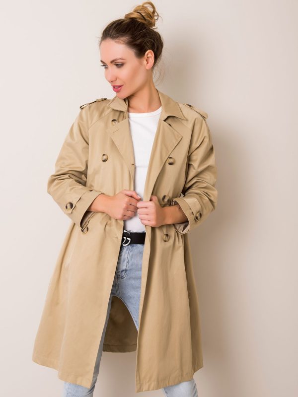 Beige trench coat Odette