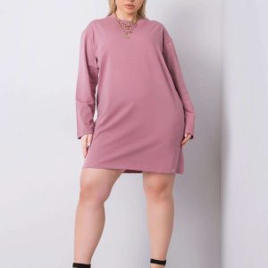 Dirty Pink Plus Size Dress Giselle