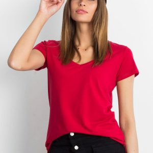 Burgundy T-shirt Square