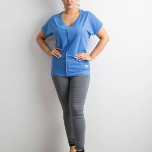 Blue T-shirt PLUS SIZE