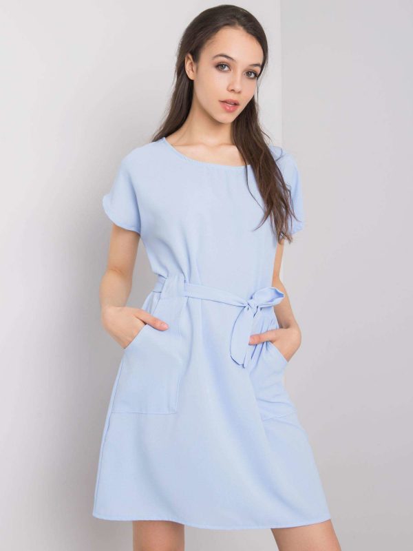 Allain's light blue dress