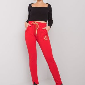 Red Leeds Women's Sweatpants