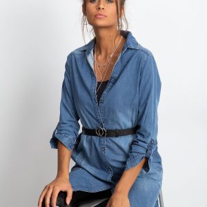 RUE PARIS Blue tunic Free