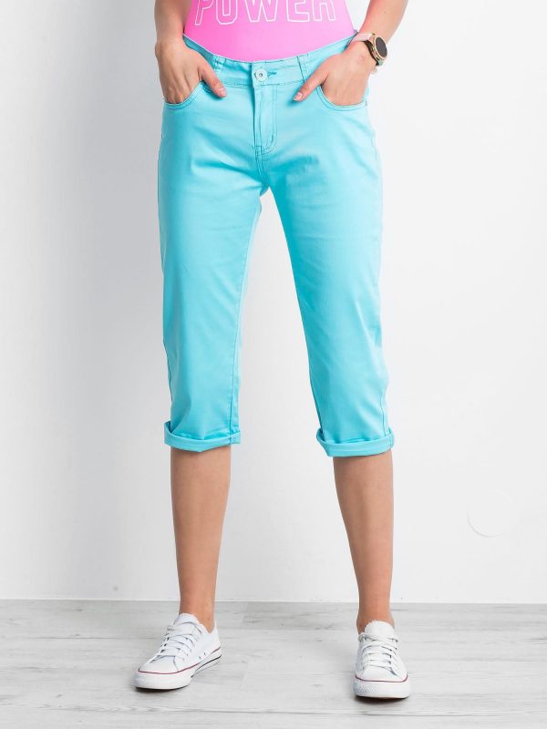 Light Blue Signature Trousers