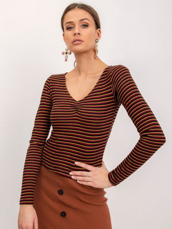 BSL Black Striped Blouse