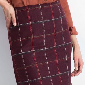 Burgundy Breathing skirt