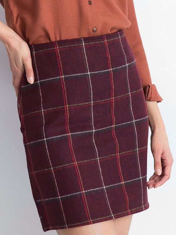 Burgundy Breathing skirt