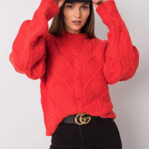 Red sweater Mia RUE PARIS