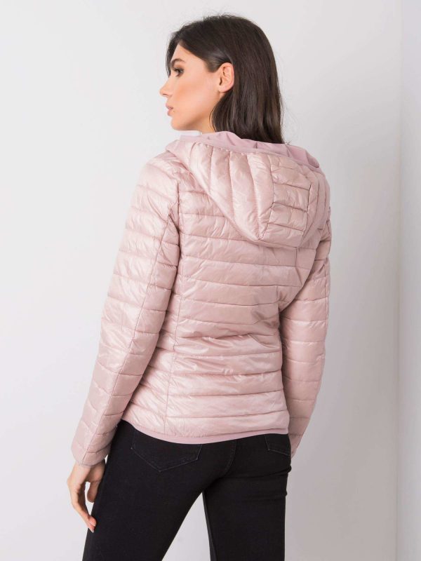 Pale pink double-sided jacket Sonja