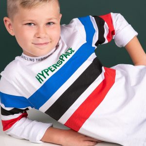 White blouse for boy made of cotton